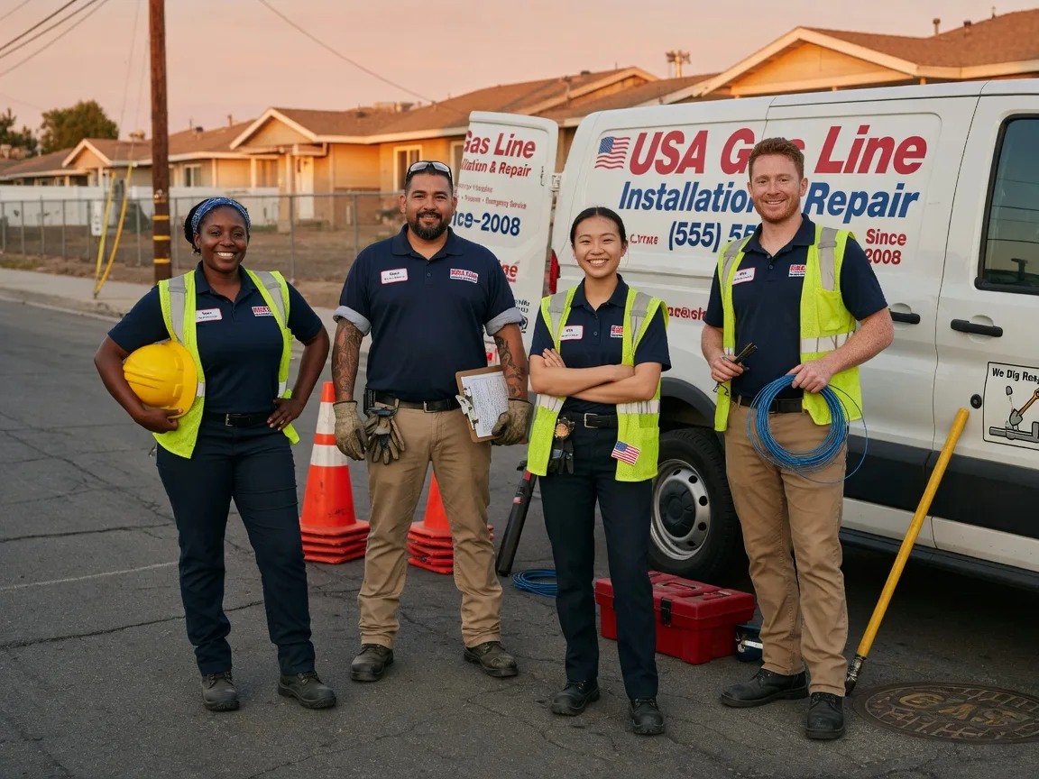 Gas Line Installation company in Grace City, ND